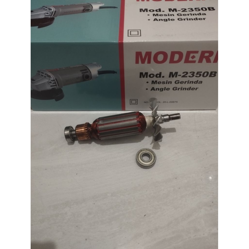 armature mesin gerinda modern m2350b original
