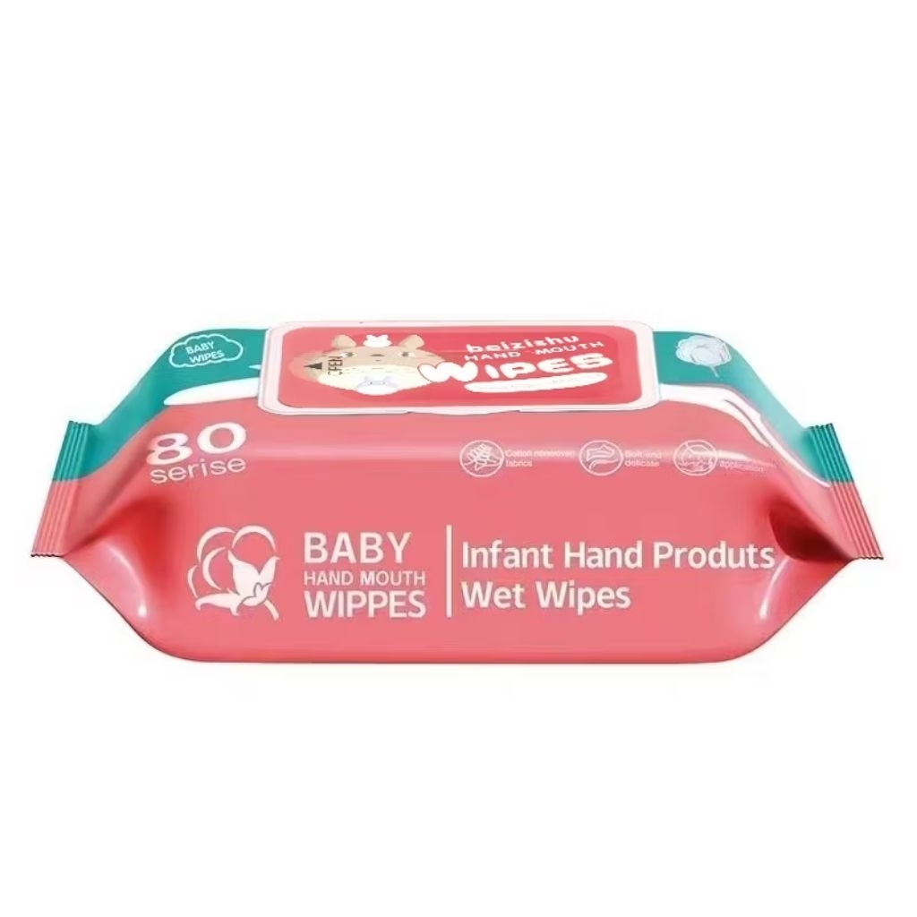 Tisu Basah Bayi Tanpa Parfum 80 Lembar - Lembut, Aman, Praktis