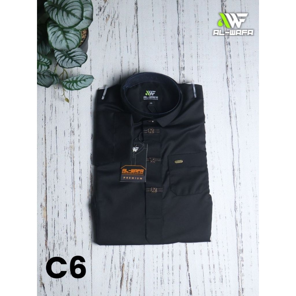 Gamis Anak Jubah AL Wafa Polos Premium