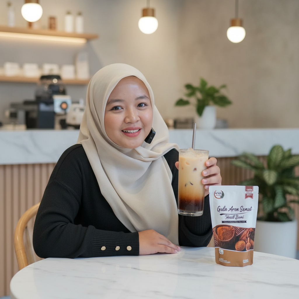 Gula Aren Semut Organik Gula Aren Bubuk asli Gula Aren