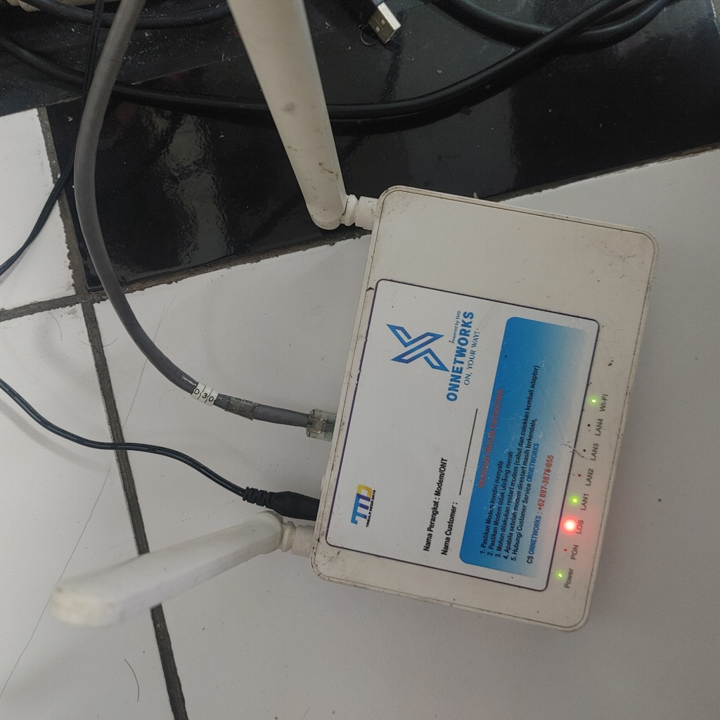 Xpon GS3101 port biru