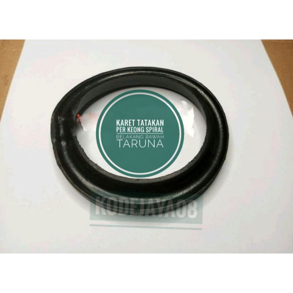 karet tatakan per keong spiral belakang bawah taruna sparepart mobil