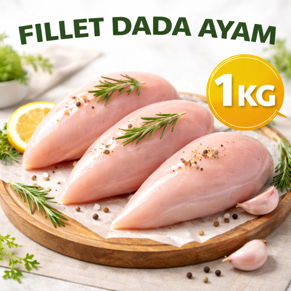 Fillet Dada Ayam 1kg