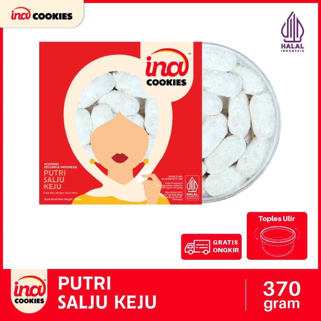 Putri Salju Ina Cookies Aneka Kue Lebaran Cemilan Manis Kue Kering Lebaran Parcel Lebaran
