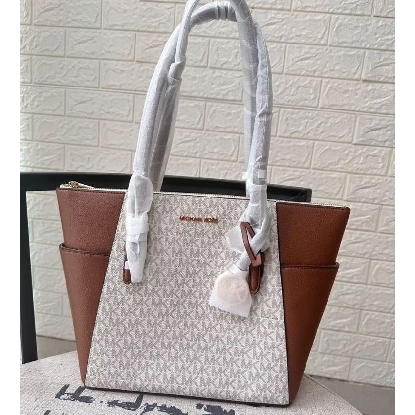 mk charlotte tz tote vanilla