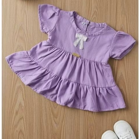 Dress Bayi anak Perempuan 0-3 Tahun Bahan Rayon / DARA KIDS