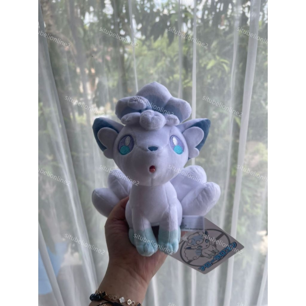 Boneka Plush Rubah Putih - Boneka Rubah