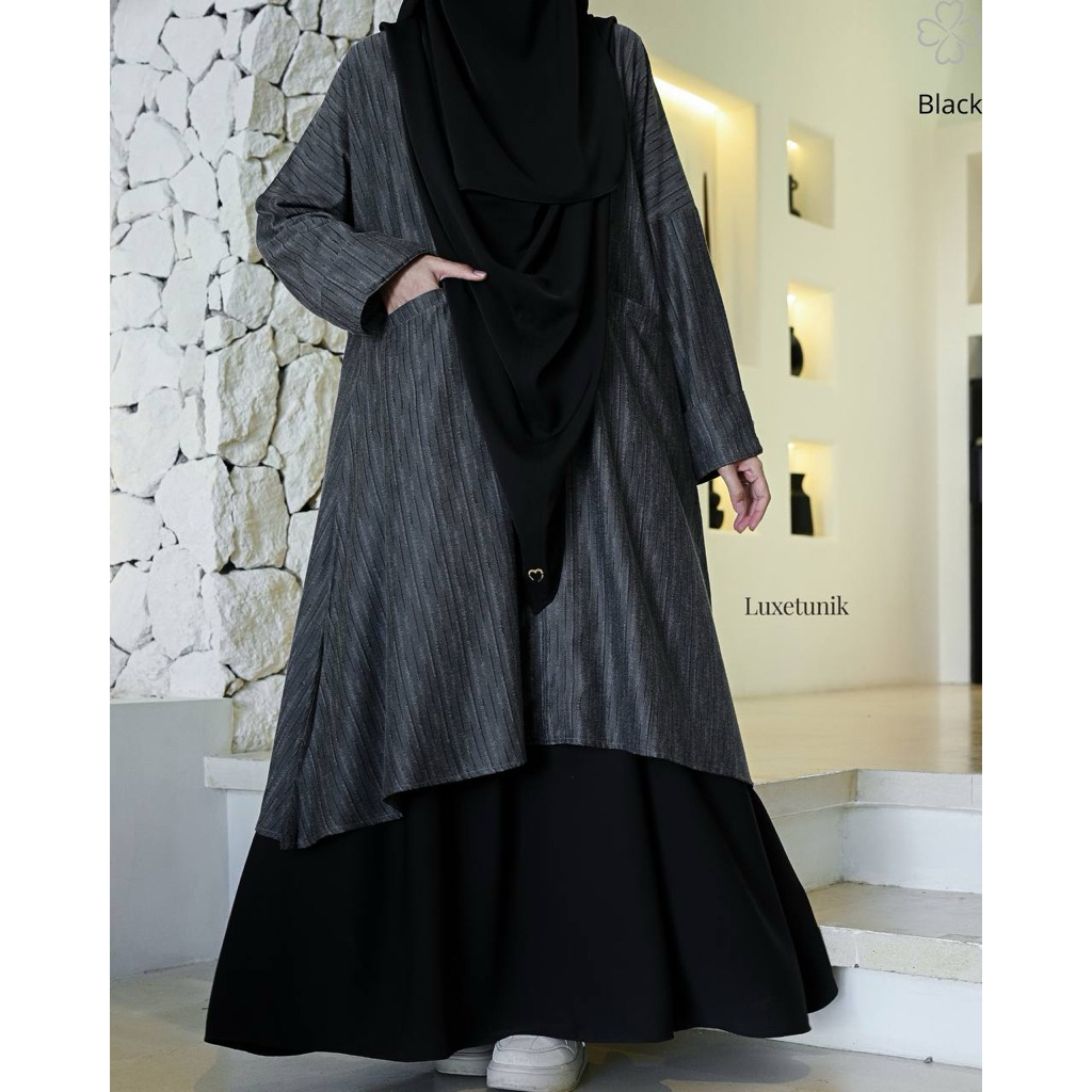 TERMURAH LUXETUNIK MAHIRA/TUNIK ROK MAHIRA/TUNIK MAHIRA/SET TUNIK ROK/SET ROK MUSLIMAH/TUNIK MUSLIMA