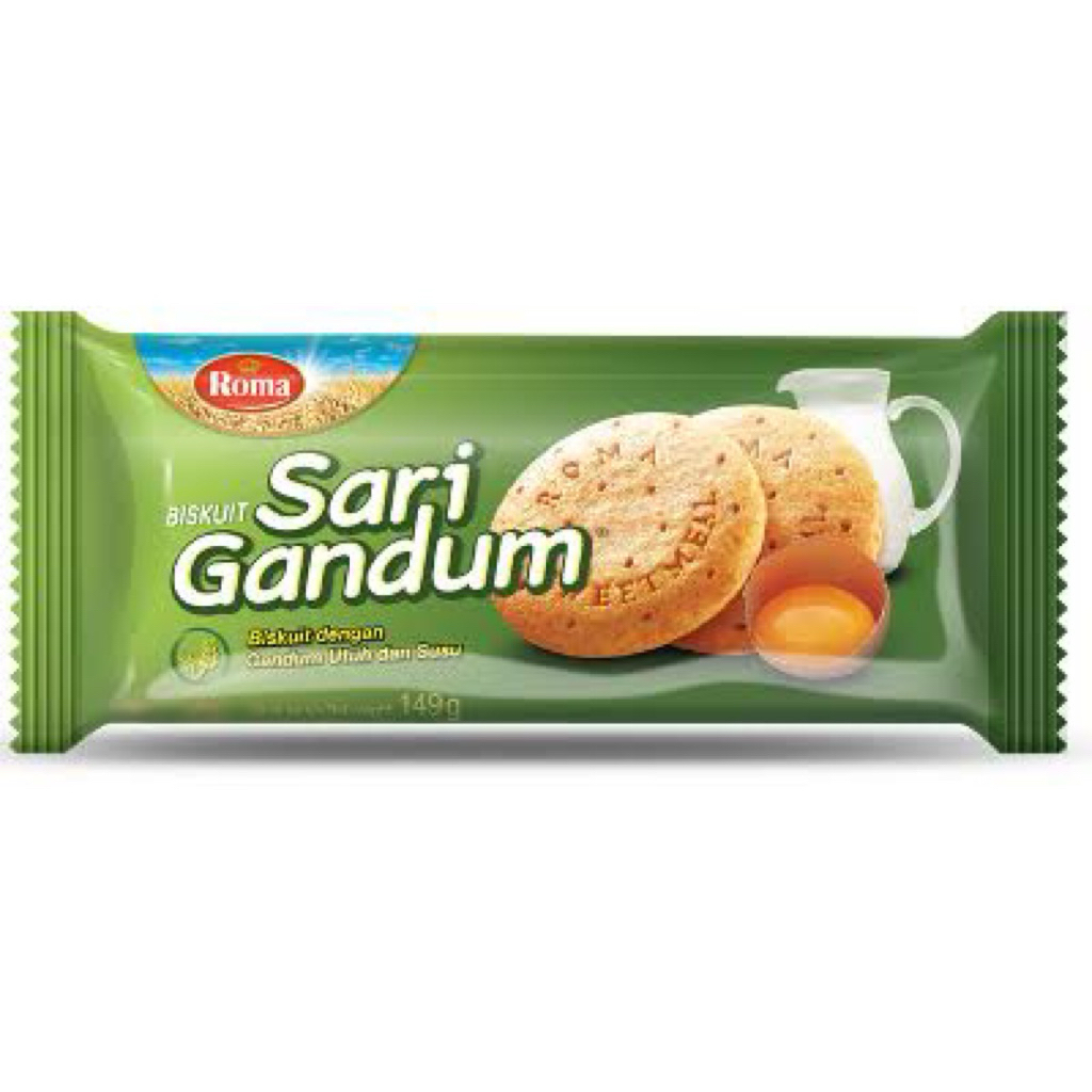 ROMA BISKUIT SARI GANDUM 149GR ORIGINAL