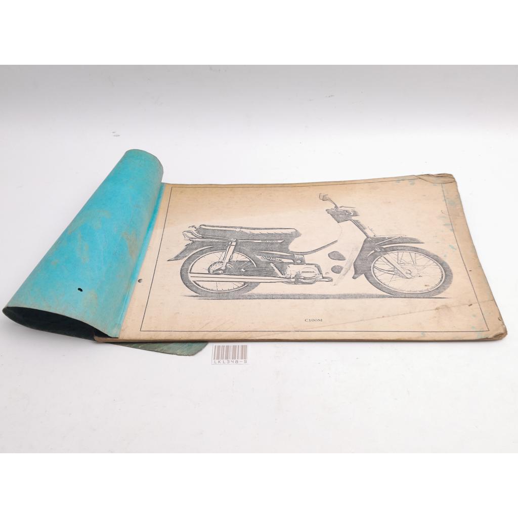 HONDA ASTREA PRIMA BUKU KATALOG PART FOTOCOPYAN