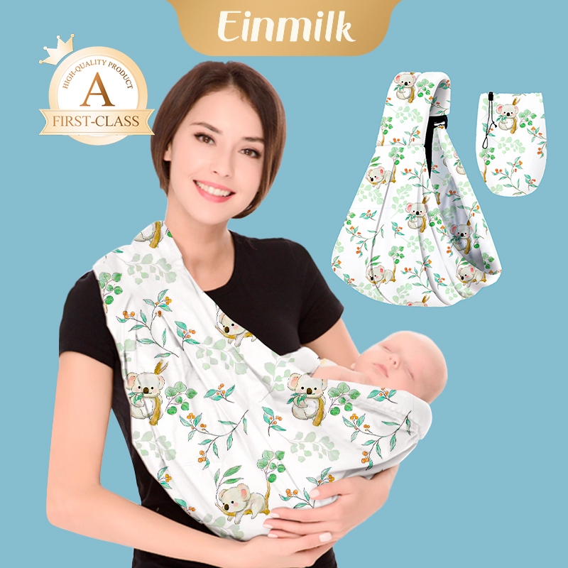 Einmilk Gendongan Bayi-Gendongan Bayi Newborn - Gendongan Bayi Samping - 0-3 tahun baby wrap Newborn