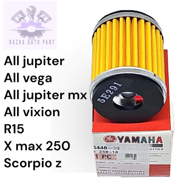 Saringan Filter Oli Mesin 1S7 Yamaha Jupiter MX Vixion Vega ZR Vega ZR Vixion MX New MX King Xabre S
