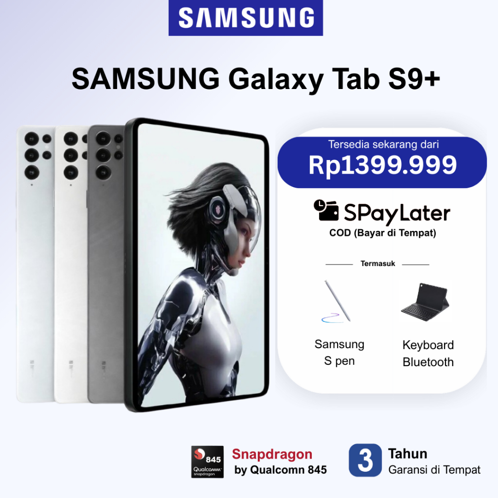 Samsung Galaxy S9 Tab 11 Inch 2026 | 5G/4G LTE | 16GB RAM 512GB ROM | Dual SIM | Android Tablet