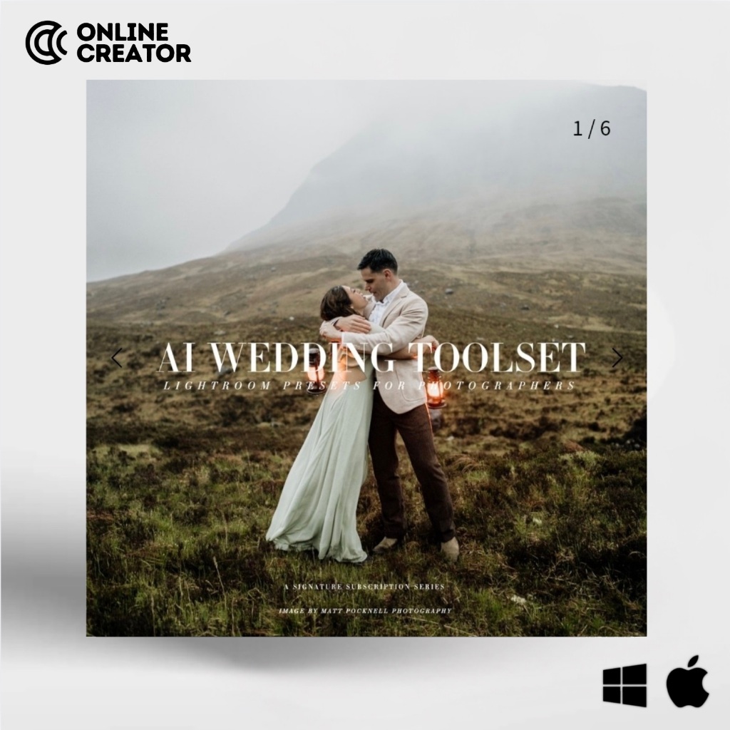 Archipelago AI Wedding Toolset Lightroom Presets