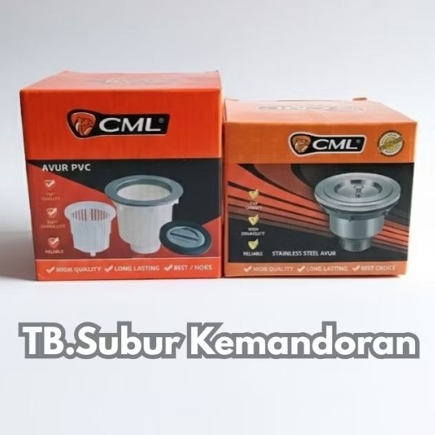 Saringan Wastafel CML-Desain Elegan & Drainase Super Lancar