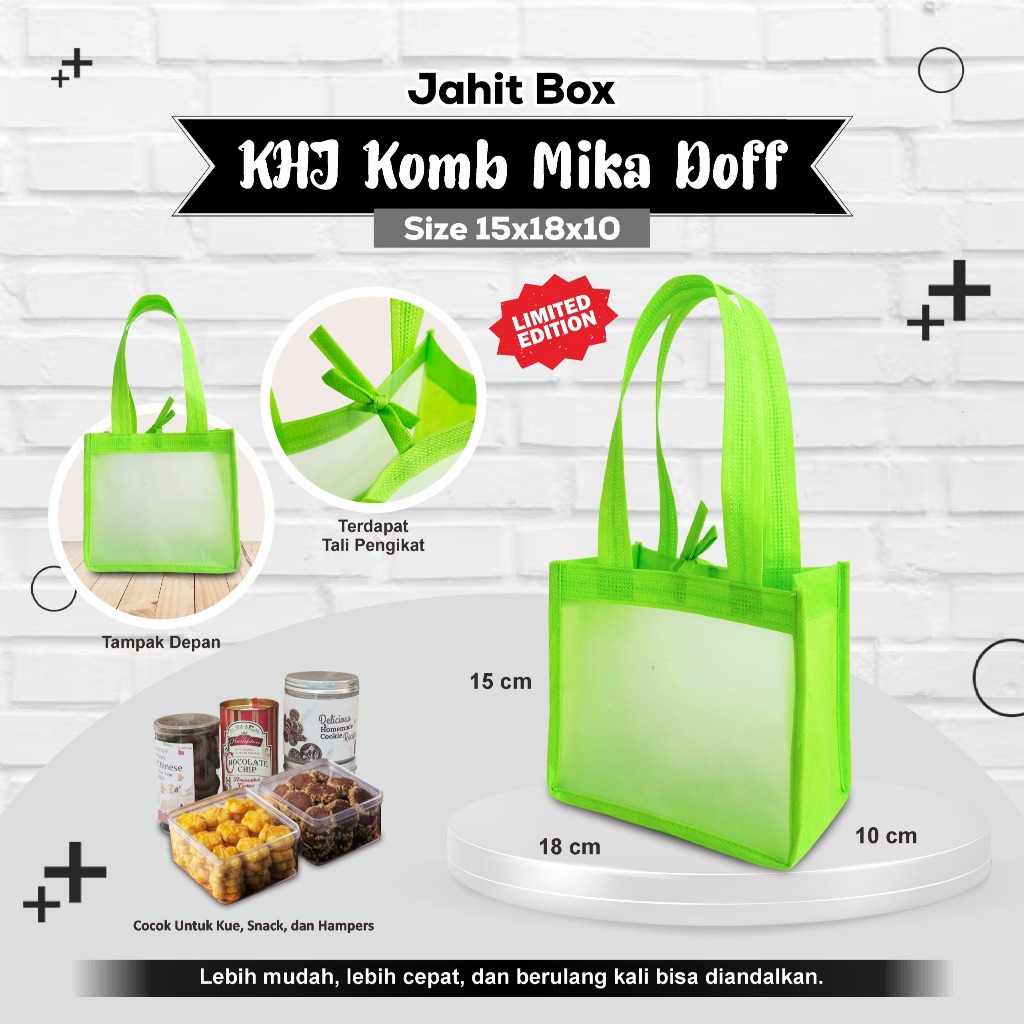 ALTHEA Tas Hampers Lebaran Tas Souvenir Mika Tas Bingkisan Tas Tahlilan Tas Hantaran Mewah Mix Ukura