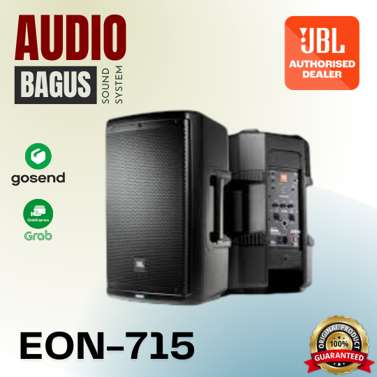 Speaker Aktif JBL EON 715 / EON715 Active Bluetooth 15 inch 15" ORIGINAL (HARGA 1PC)