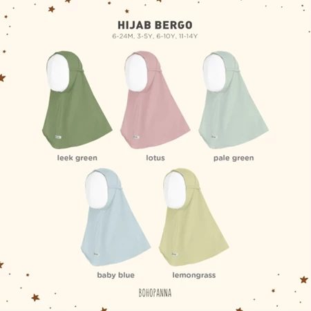 Hijab Bergo / Hijab Bergo Anak