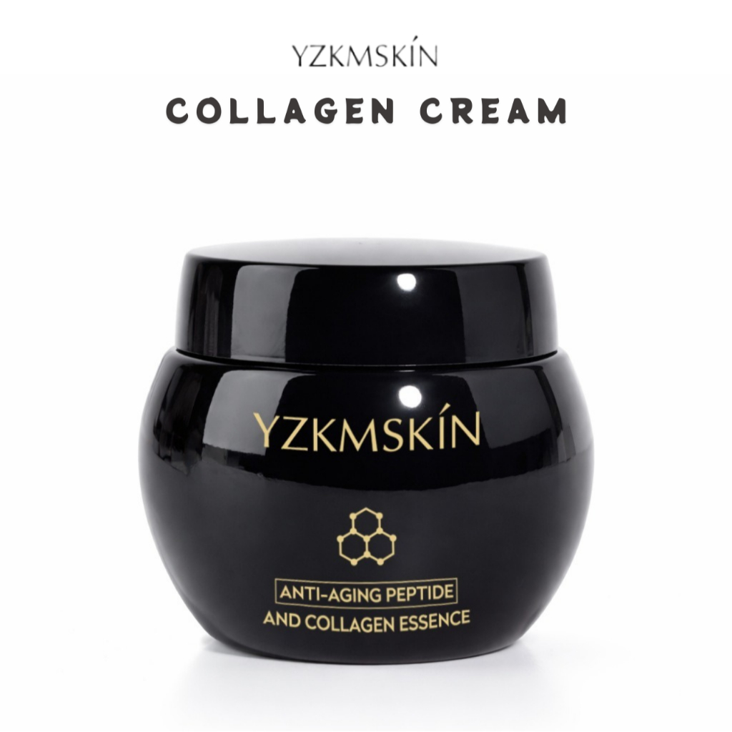YZKMSKIN - COLLAGEN PEPTIDE CREAM MEMBANTU MENJAGA KELEMBAPAN SKINCARE PERAWATAN WAJAH