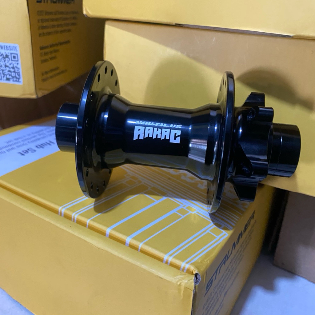 Hub Depan Sepeda TA20 Thru Axle 32 Hole Disc Sepeda Gunung