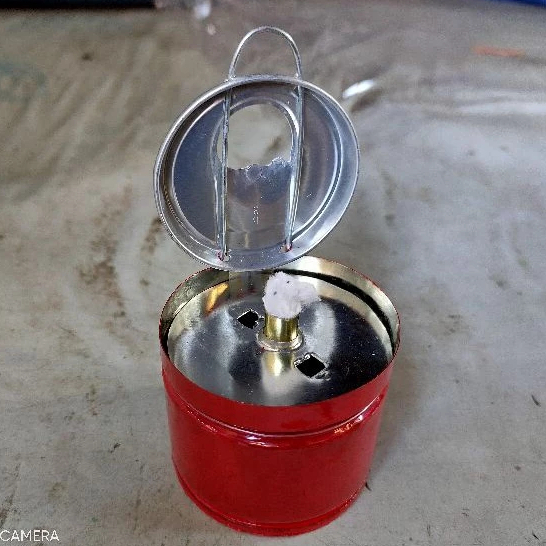 Lampu Unik Minyak Goreng / Damar KALENG / Lampu Hias Mini / Lampu Ritual / Damar KALENG