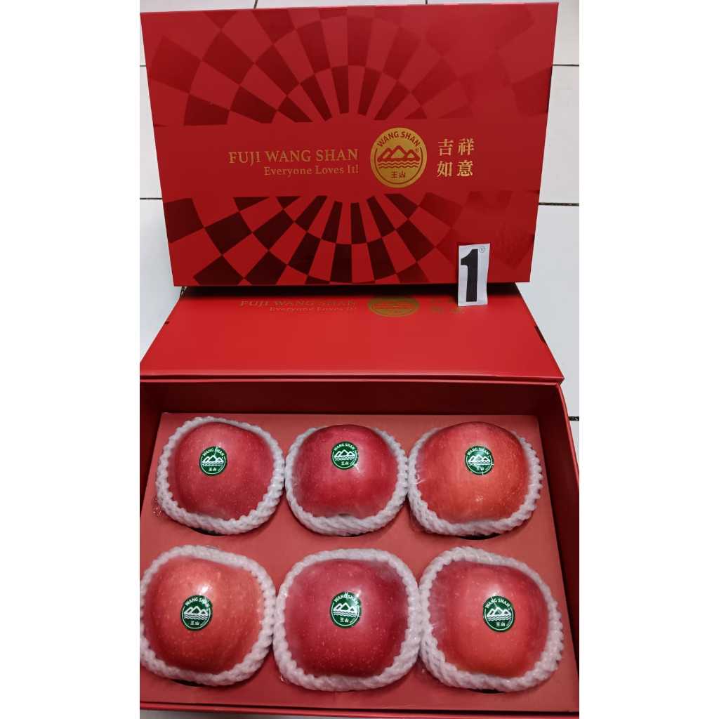 Apel Wangshan Imlek isi 6 / Parcel Buah Imlek