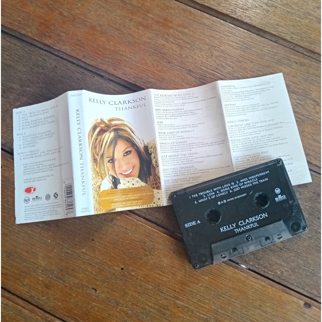 Kaset Kelly Clarkson Thankful