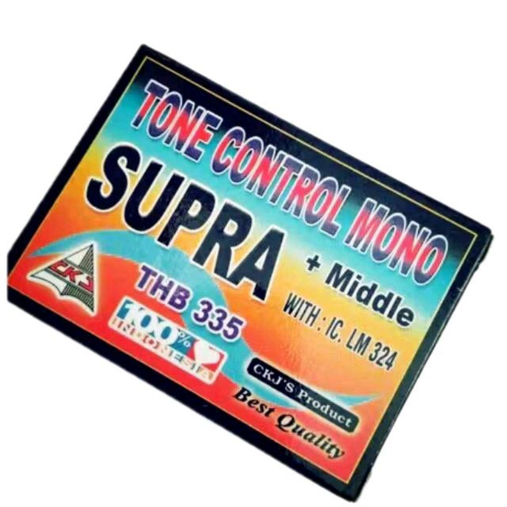 KIT TONE CONTROL MONO PLUS MIDDLE SUPRA