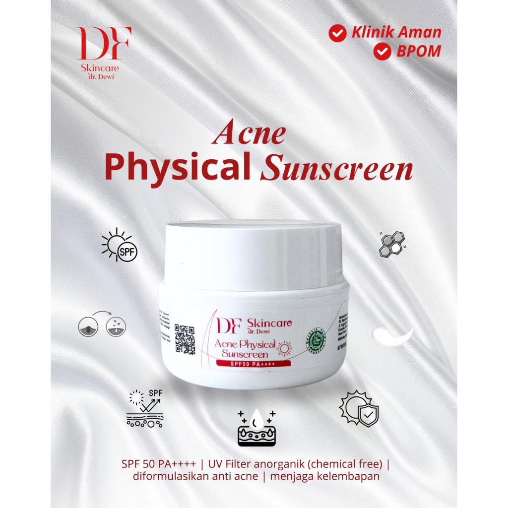 DF Acne Physical Sunscreen SPF 50/Cream Pagi