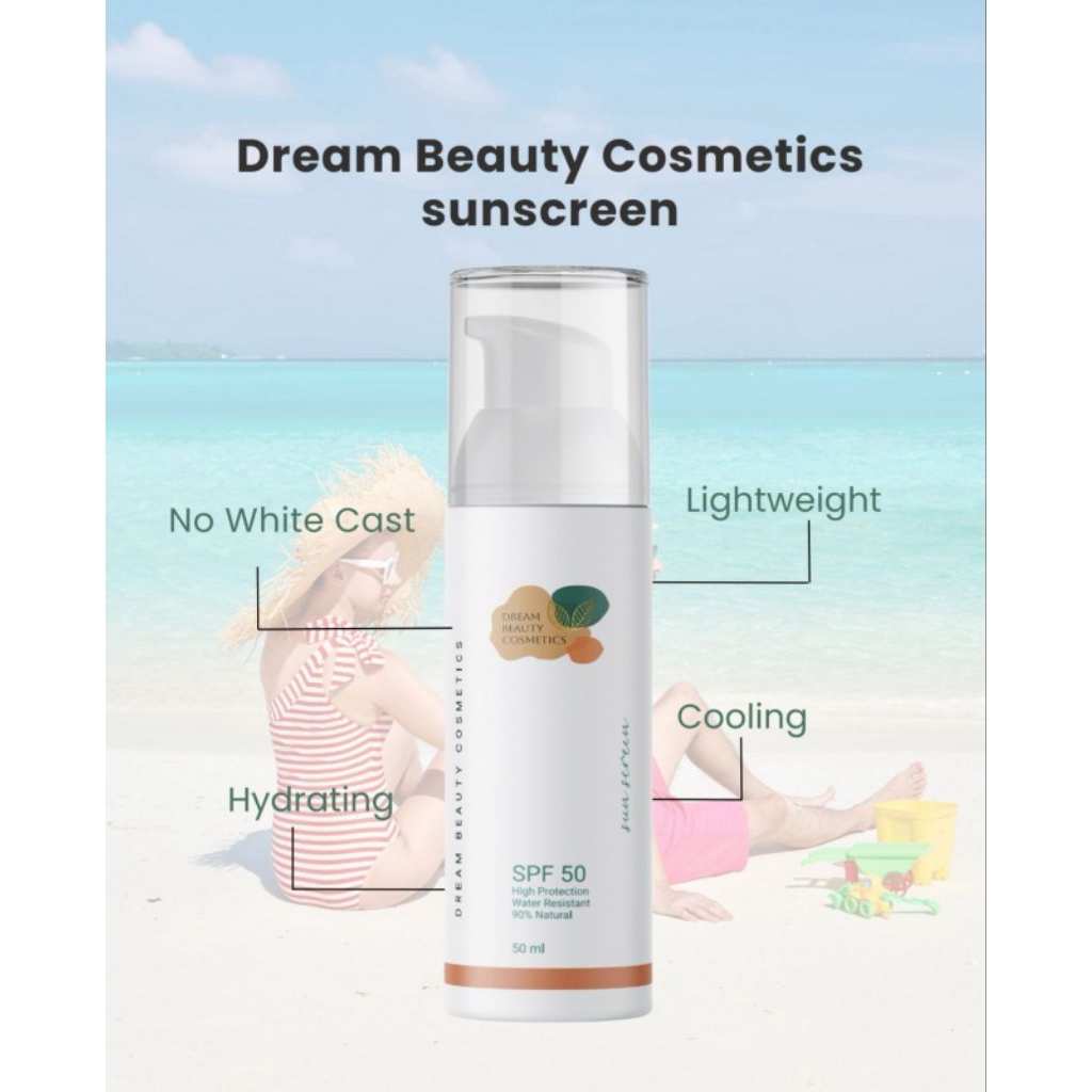 sunscreen dream beauty cosmetics