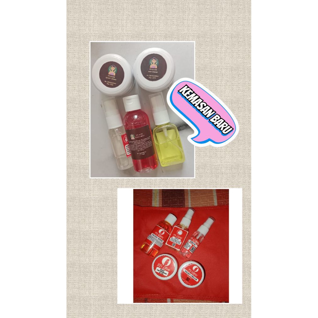 Skincare FD Glow Kemasan Baru/Lama Formula sama