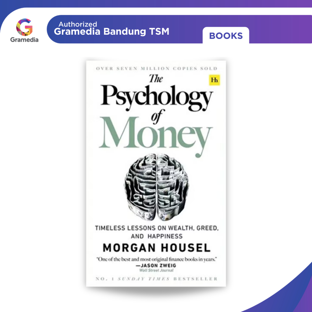 Gramedia Bandung TSM -  The Psychology of Money | English Ver
