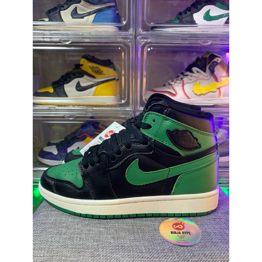 AJ 1 HIGH PINE GREEN ,  AJ 1 , SEPATU , SHOES , SNEAKERS