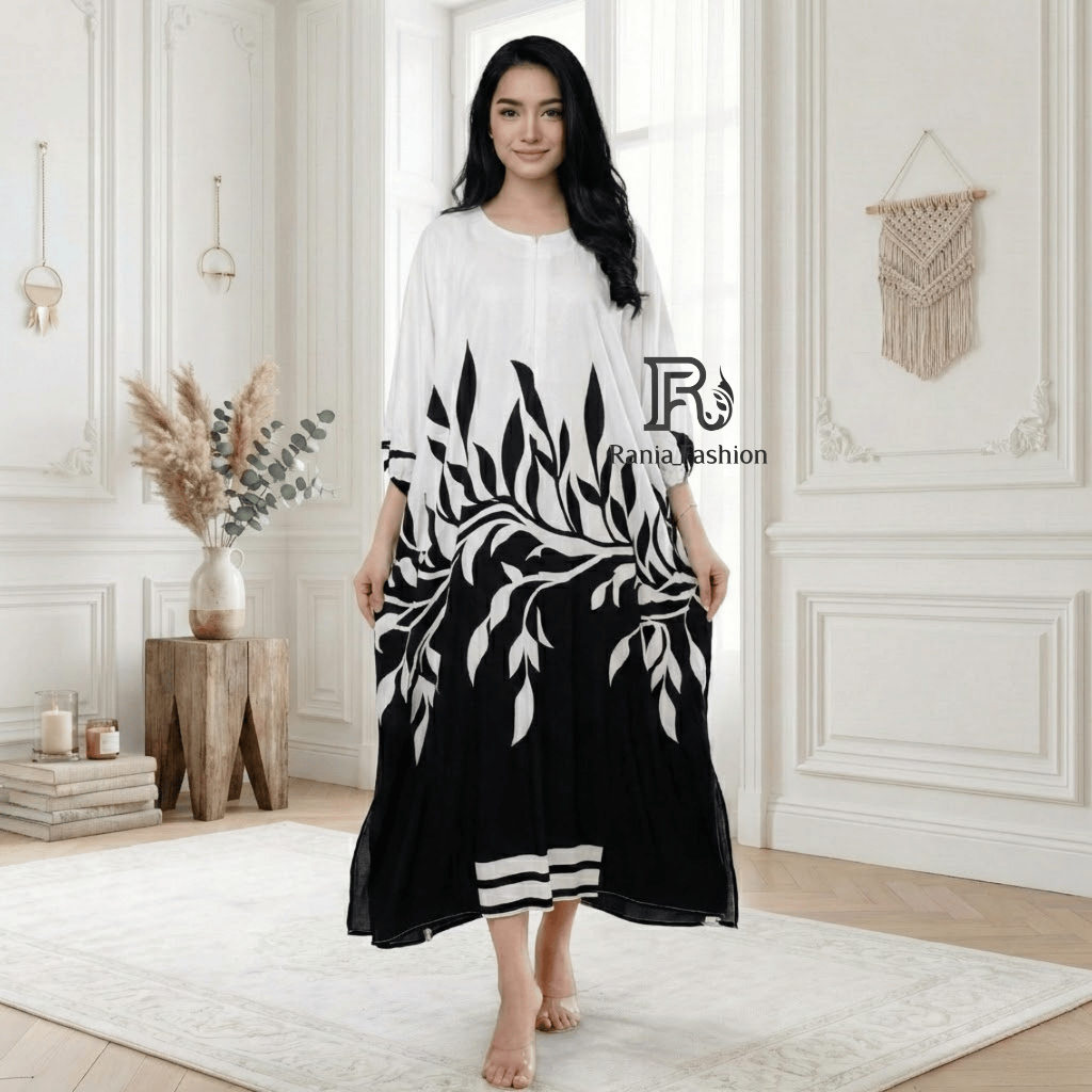 Daster Rania Fashion  Motif KAFTAN Terbaru