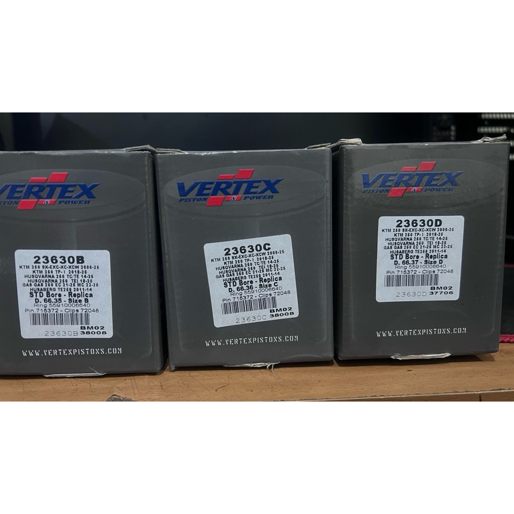 vertex piston ktm ktm husqvarna gasgas 250cc 2t