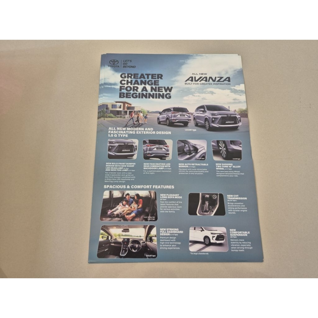 brosur katalog mobil toyota avanza 2021 flyer