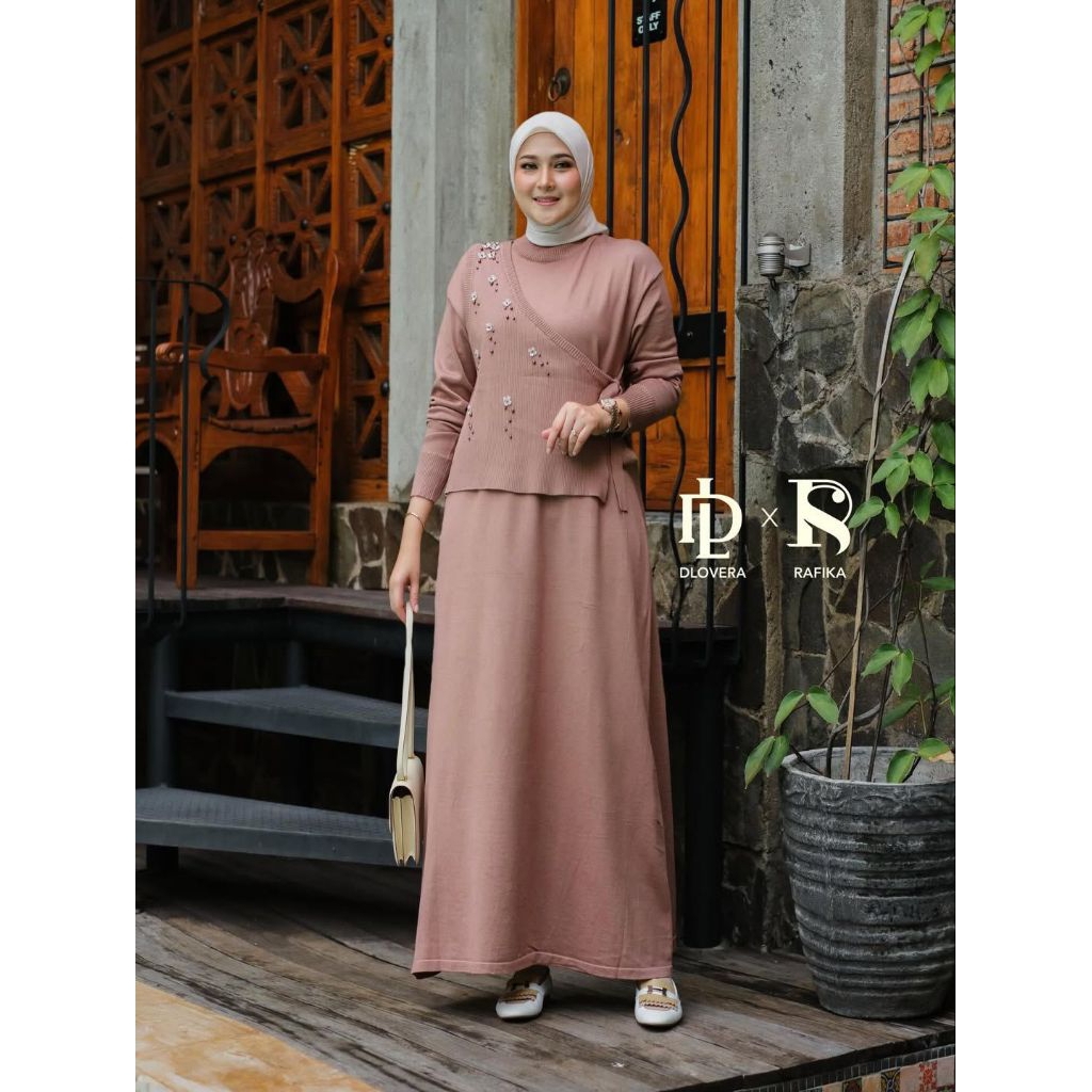 FIORELLA DRESS READY SIAP KIRIM BISA COD BEST SELLER GAMIS STELAN ROK STELAN TUNIK ORIGINAL BRAND DL