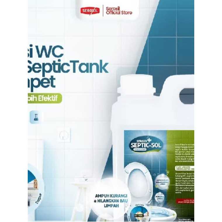 Septicsol Bakteri Pengurai Septictank & WC Mampet Penghilang Bau