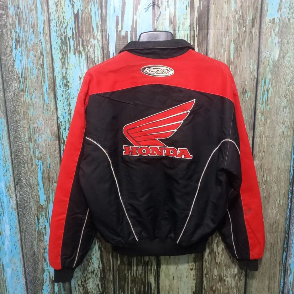 jaket motor HONDA KENNY tebal size XL casual bagus ORIGINAL