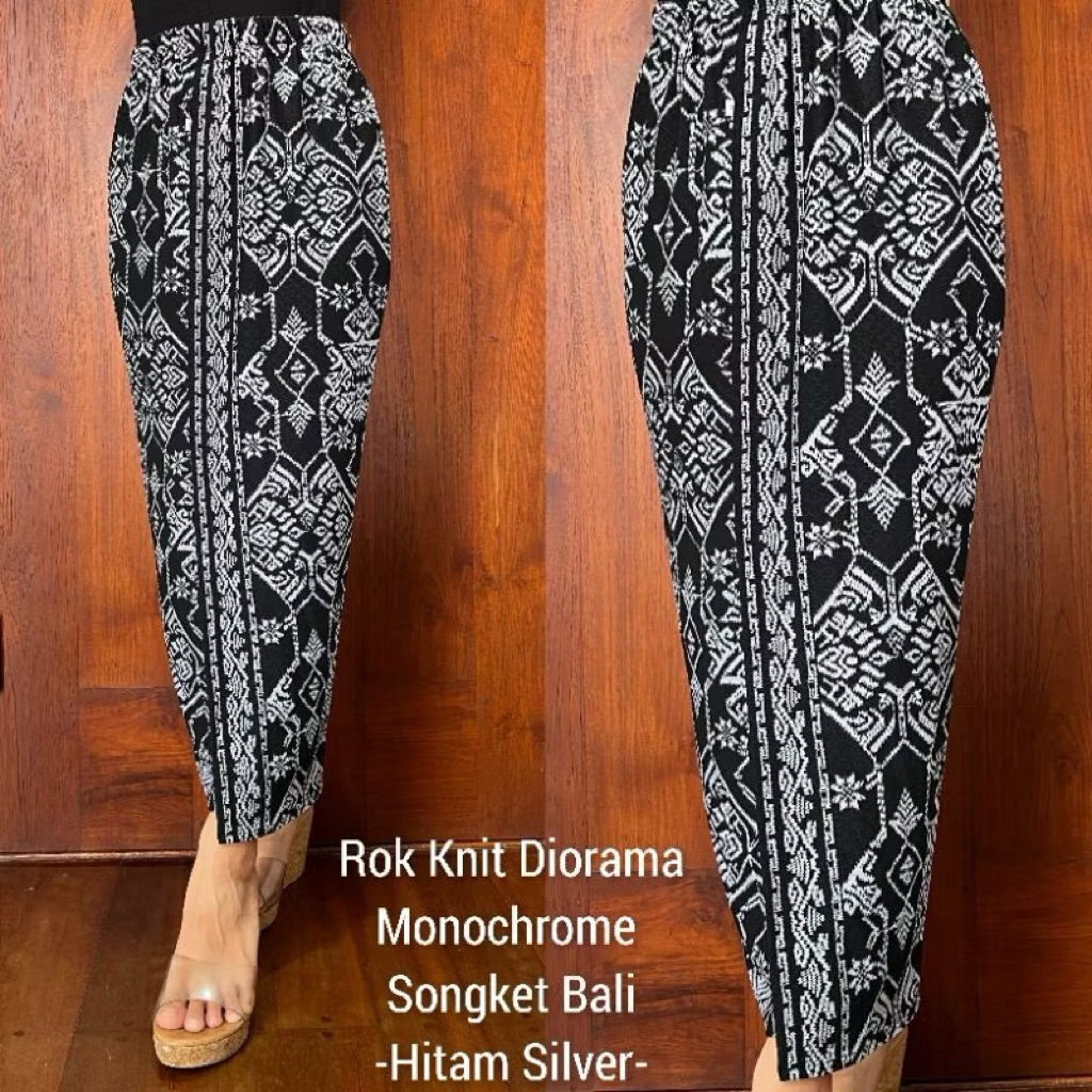 Kamen Knit Motif Songket Kamen Bali Jadi Strait