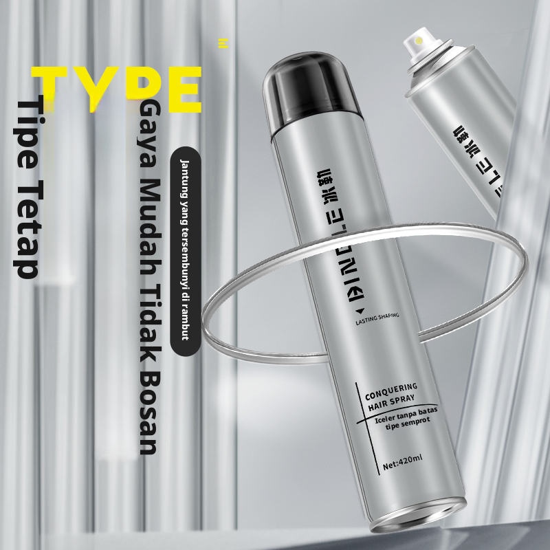 Gel kering super keras Hairdryer khusus semprot rambut lilin rambut lumpur  gel  air tahan lama kuat