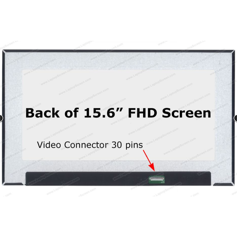 LCD LED NV156FHM N4V NV156FHM-N4V NV156FHM-N4T NE156FHM-N4X N156HCA-E5B 15.6 FHD RATA 30 PIN