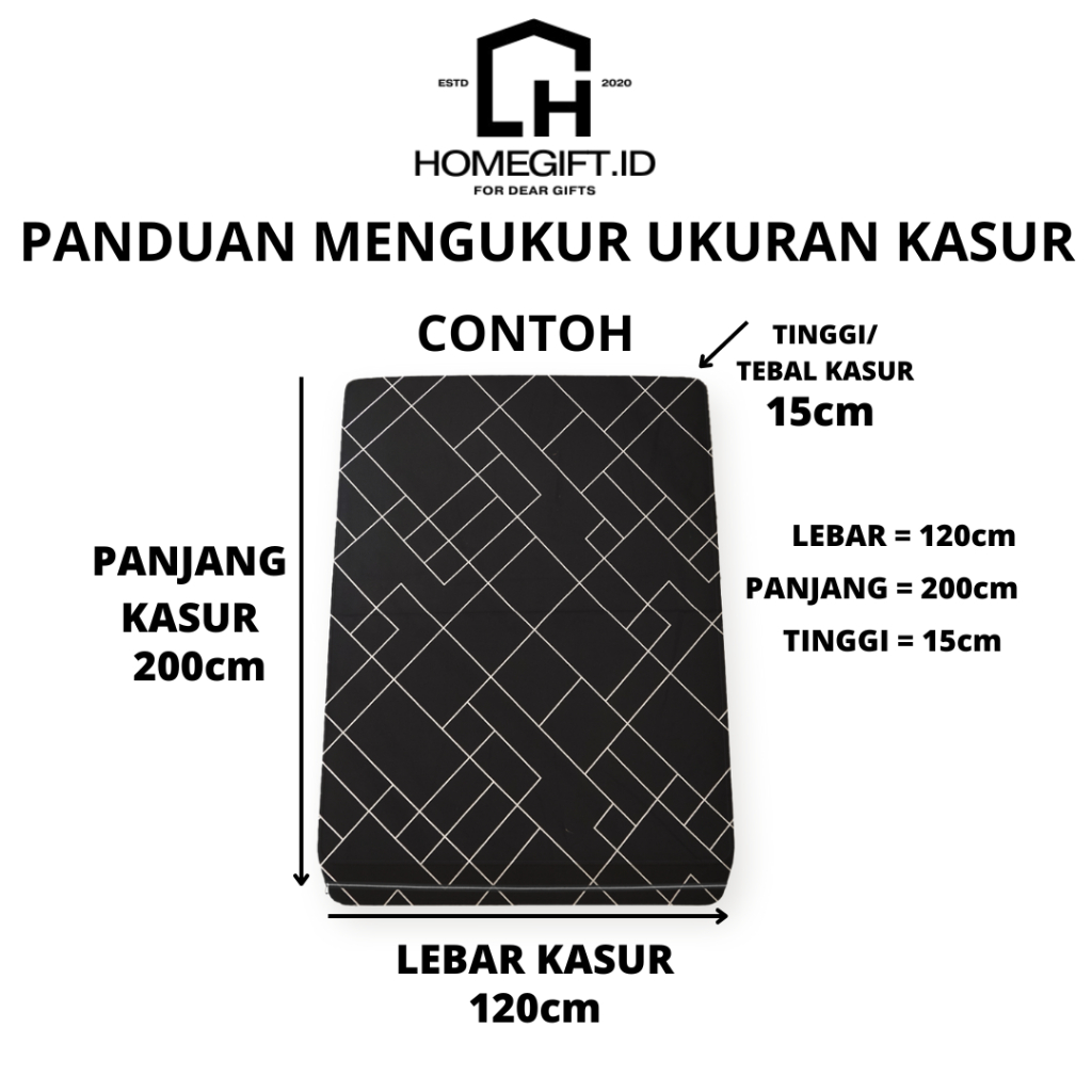 NEW - SPREI 80X180X10 - SPREI SINGLE 80X180 TINGGI 10CM