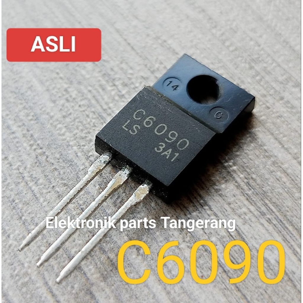 TRANSISTOR C6090 ORIGINAL TRANSISTOR C 6090 TR C6090 ASLI TR 2SC6090