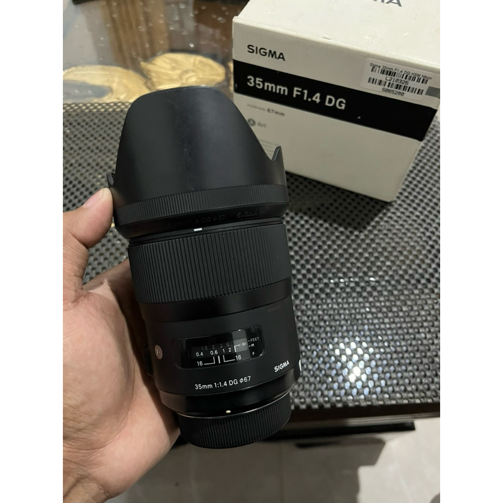 LENSA FIX SIGMA 35mm F1.4 FOR NIKON MURAH
