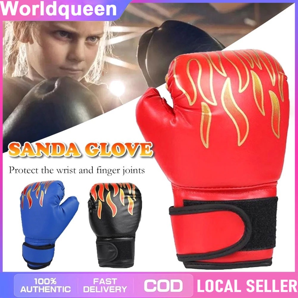 2Pcs Sarung Tangan Tinju Anak / Boxing Gloves Kids / Peralatan Pelatihan Tinju Anak