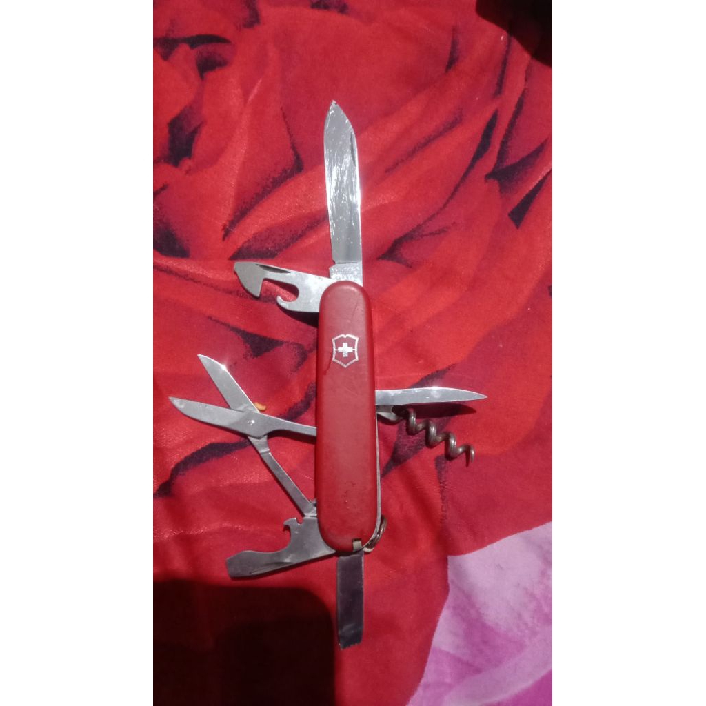 pisau lipat victorinox swiss original climber 91mm