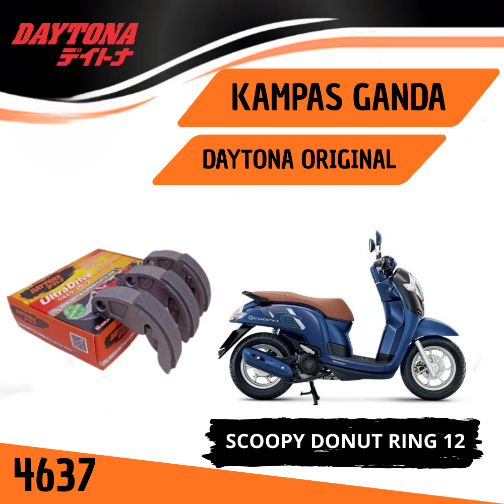 KAMPAS GANDA DAYTONA SCOOPY DONUT RING 12  RACING  NEW HI-CARBON #4637