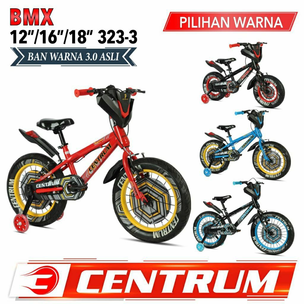 SEPEDA BMX CENTRUM 323 BMX 18 BAN BESAR