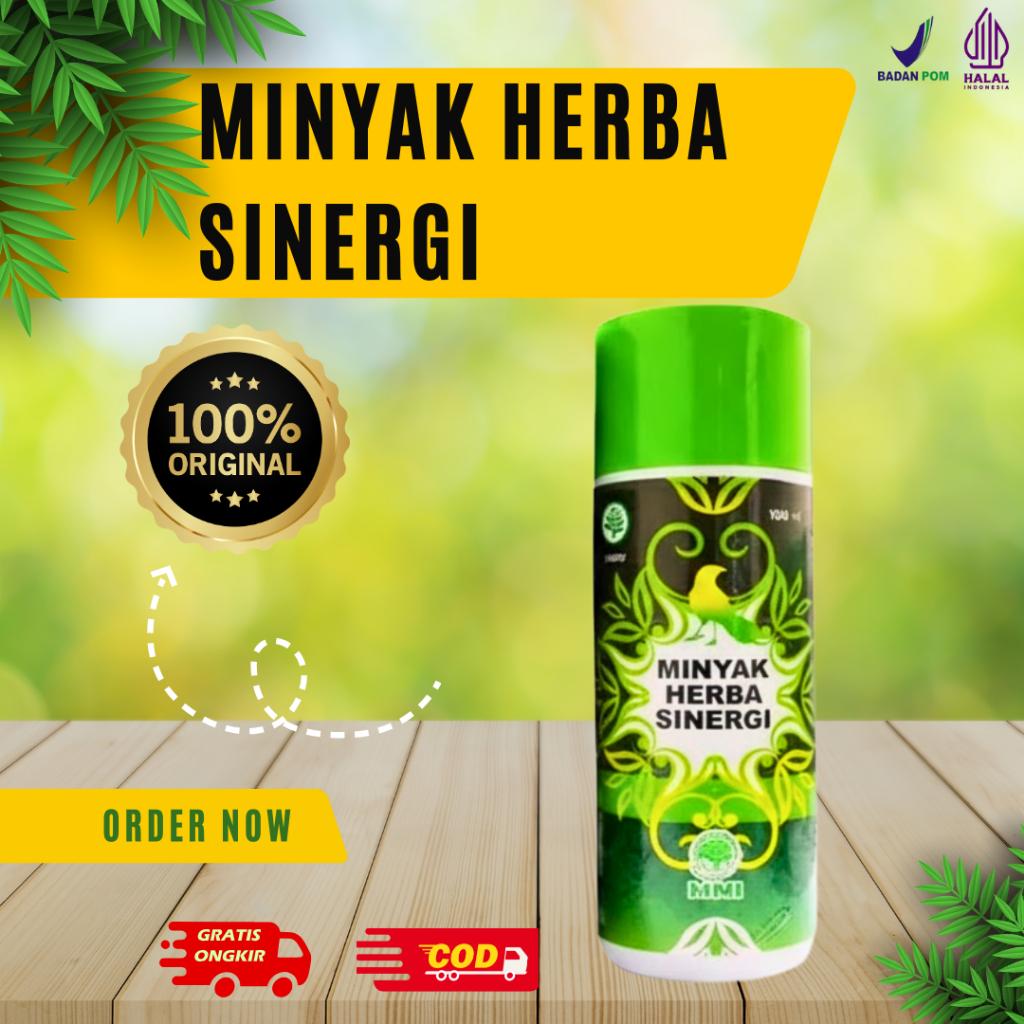 Mhs Minyak But But Minyak Herbal Sinergi HNI HPAI 100ML Minyak Ajaib Asli 100 ml